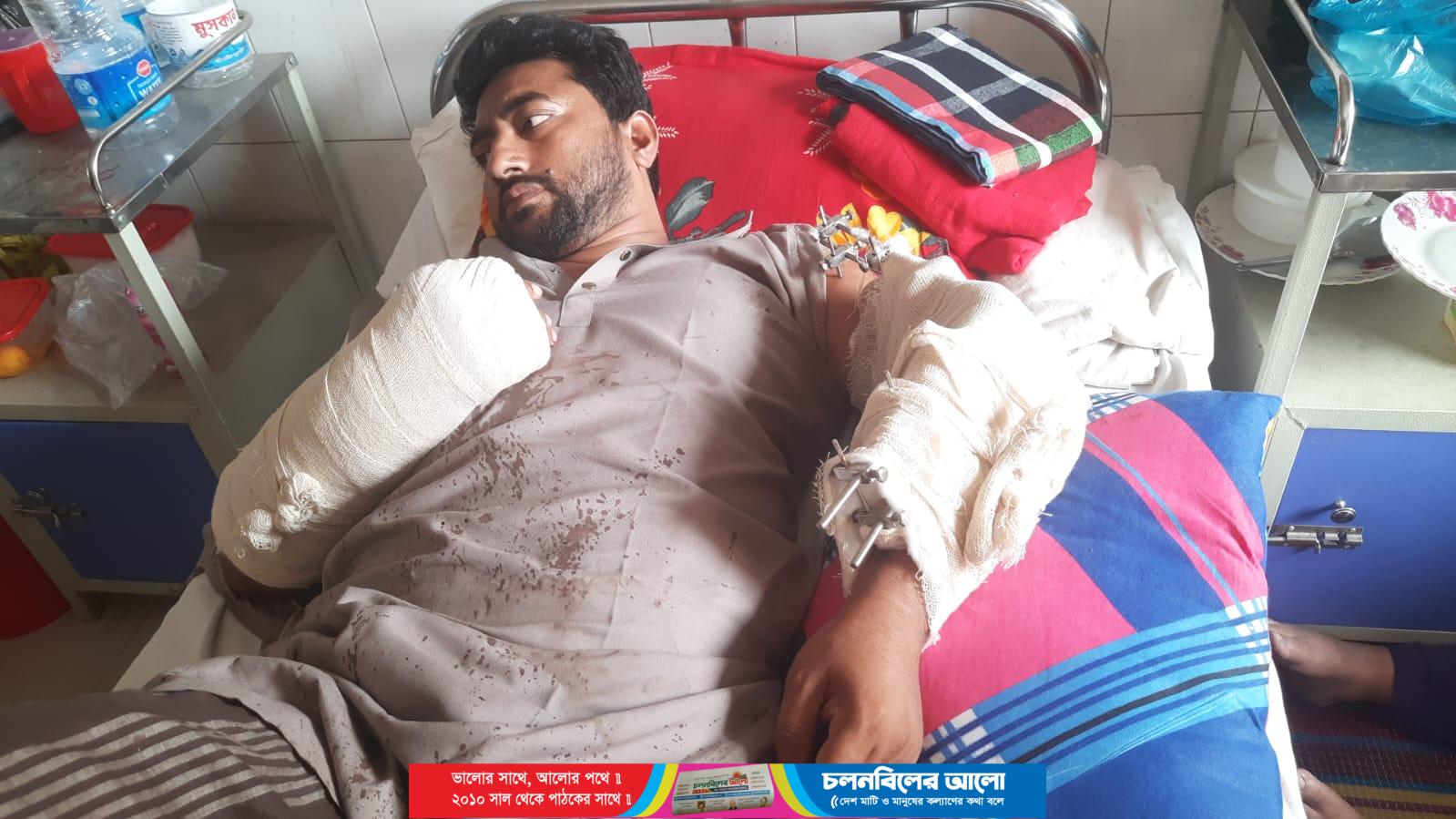 রাজাপুরে ছাত্রদল নেতার উপর হামলায় জড়িতদের গ্রেফতারের দাবি