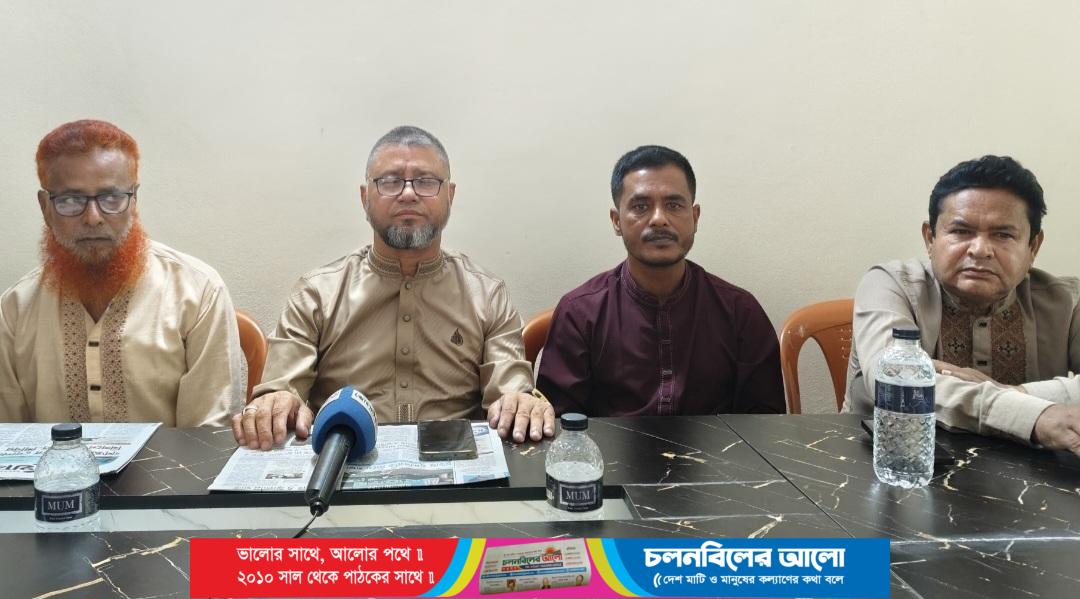 রায়গঞ্জে সাংবাদিকদের সাথে আলহাজ্ব দুলাল হোসেন খানের মতবিনিময়