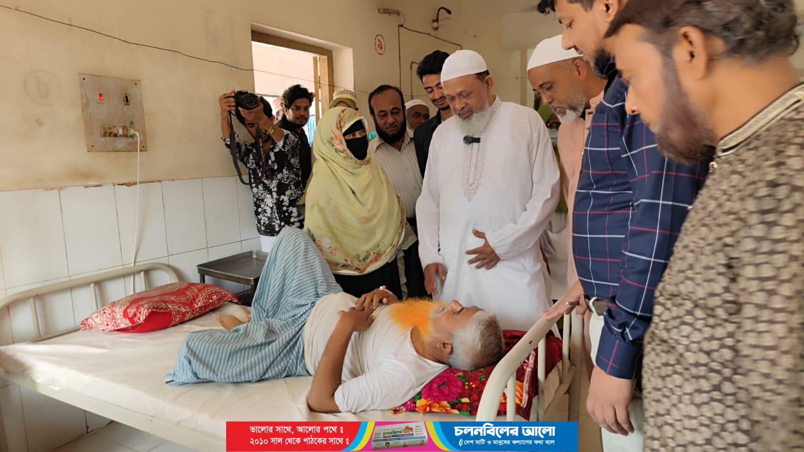 অভয়নগর স্বাস্থ্য কমপ্লেক্সে এমপি গোলাম রসুলের পরিদর্শন: সেবার মানোন্নয়নে আশ্বাস