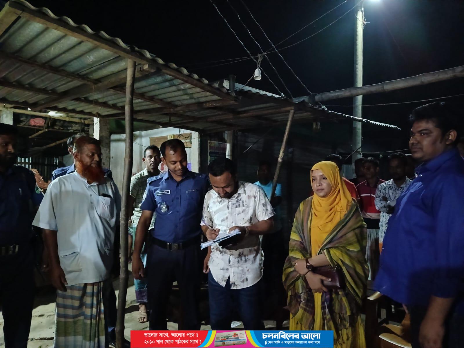 ভাঙ্গুড়া বেইলি ব্রিজের মাংসের দোকানে পশু জবাই ব্যবসায়ীকে মোবাইল কোর্টে অর্থদন্ড 