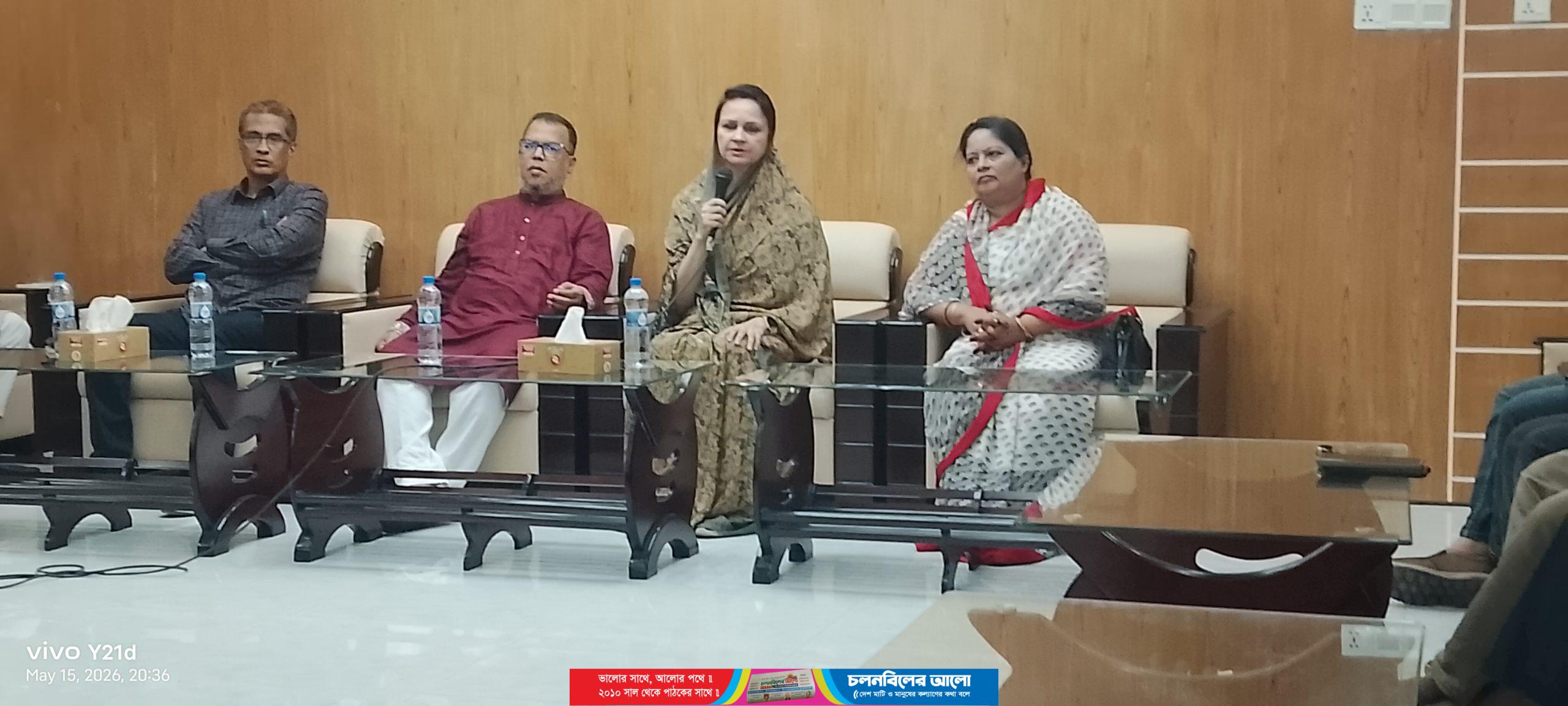 ঝালকাঠির সমস্যাসমূহ চিহ্নিত করে সমাধানের চেষ্টা করবো: জীবা আমীনা খান এমপি 