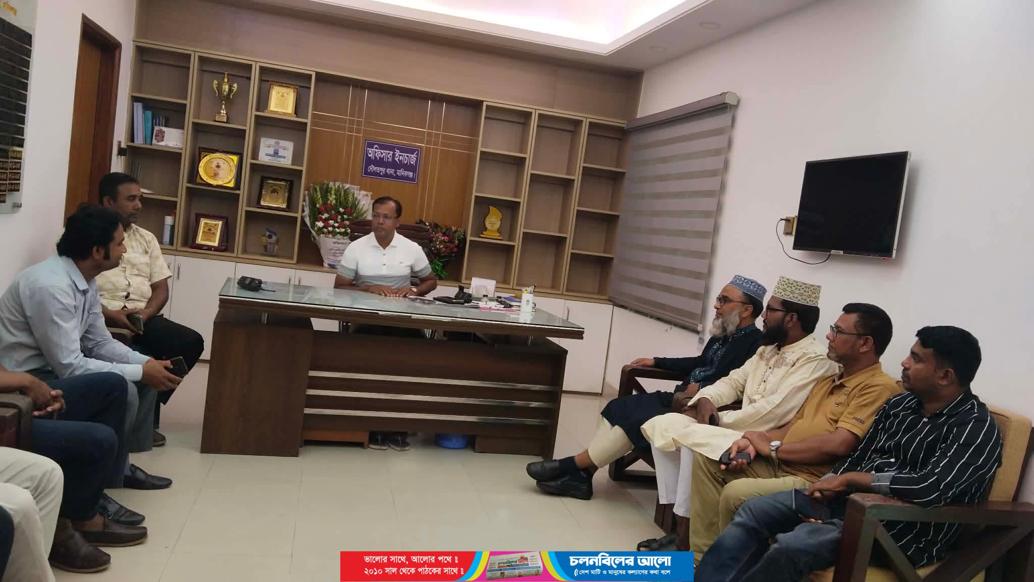 দৌলতপুরে নবাগত ওসির সাথে সাংবাদিকদের মতবিনিময় সভা অনুষ্ঠিত