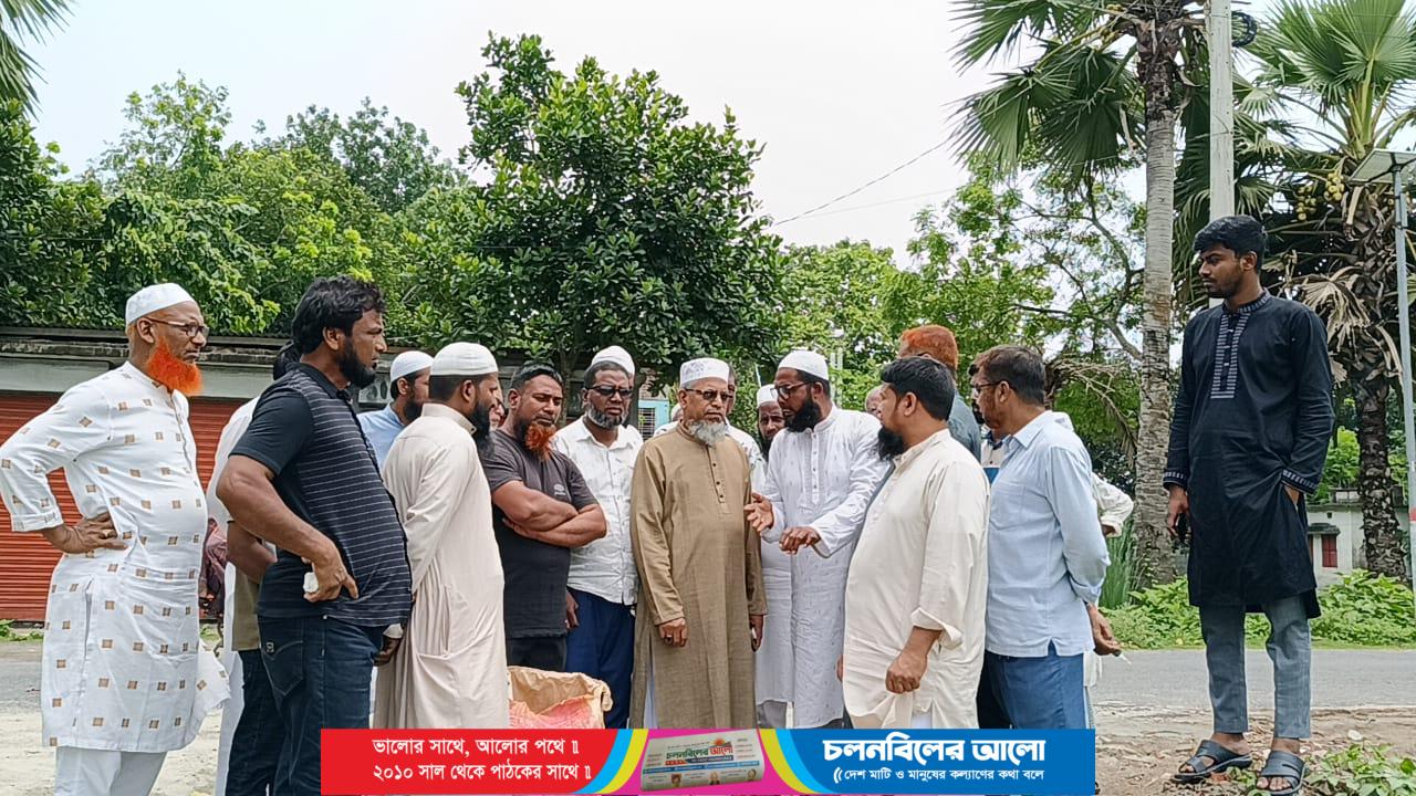 ভাঙ্গুড়ায় মাদ্রাসা গেট ও ঈদগাহ মাঠের বাউন্ডারি নির্মাণকাজের উদ্বোধন
