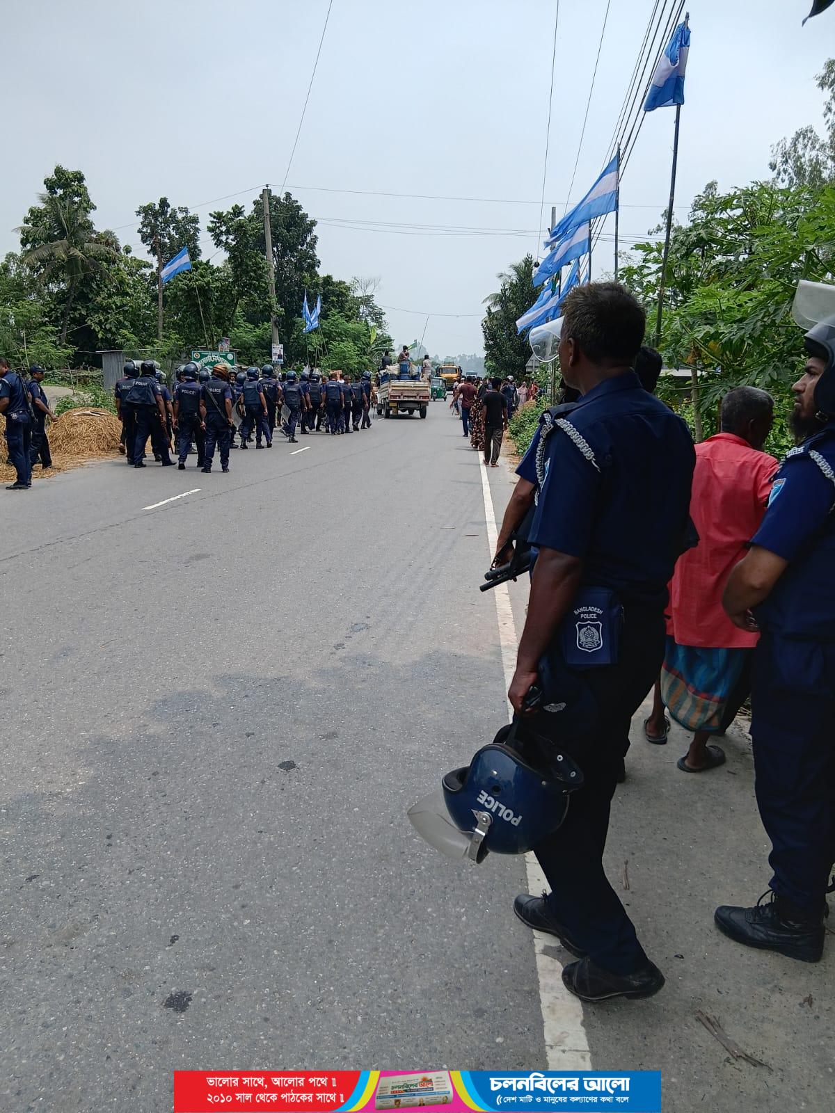 গোপালপুরে দুই গ্রামের সংঘর্ষ: নলীন ও জগৎপুরায় ১৪৪ ধারা জারি