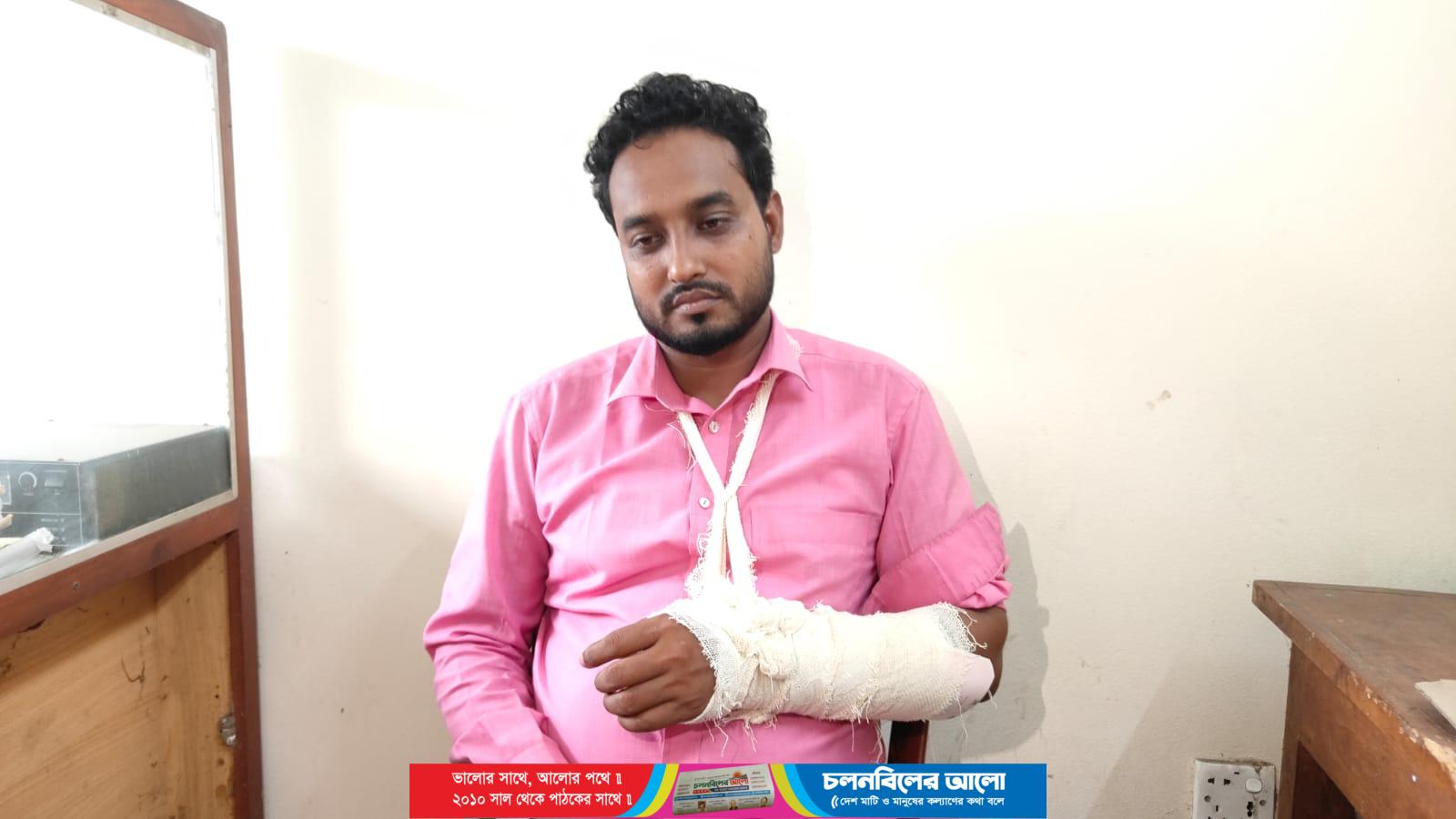 বেনাপোলে বাংলাটিভির সাংবাদিকের ওপর হামলা