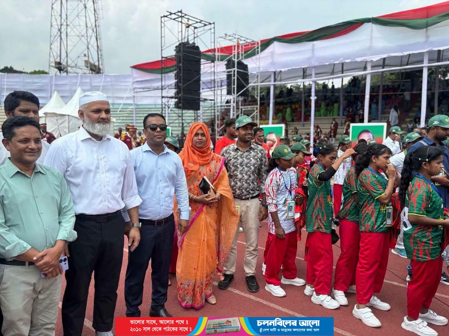 গোল্ডকাপ ফুটবল টুর্নামেন্ট ২০২৬ ময়মনসিংহ কে হারিয়ে জাতীয় চ্যাম্পিয়ন সাঁথিয়া