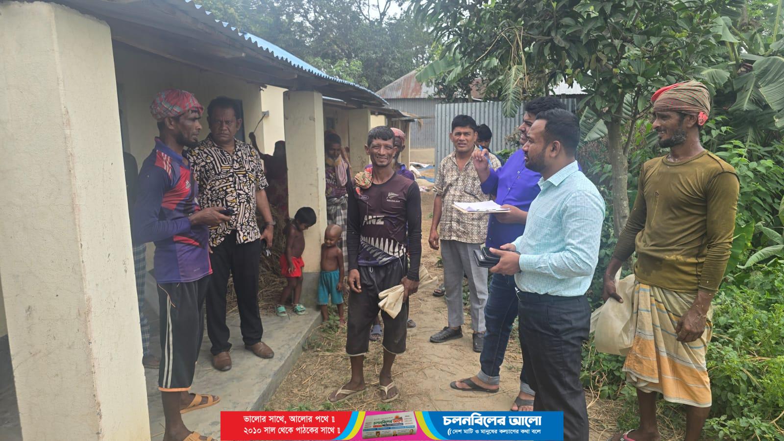 জেলা প্রশাসকের নির্দেশনায় ভাঙ্গুড়ার আশ্রয়ণ প্রকল্প পরিদর্শনে এসিল্যান্ড, বিক্রি হওয়া ঘরের বরাদ্দ বাতিলের ঘোষণা