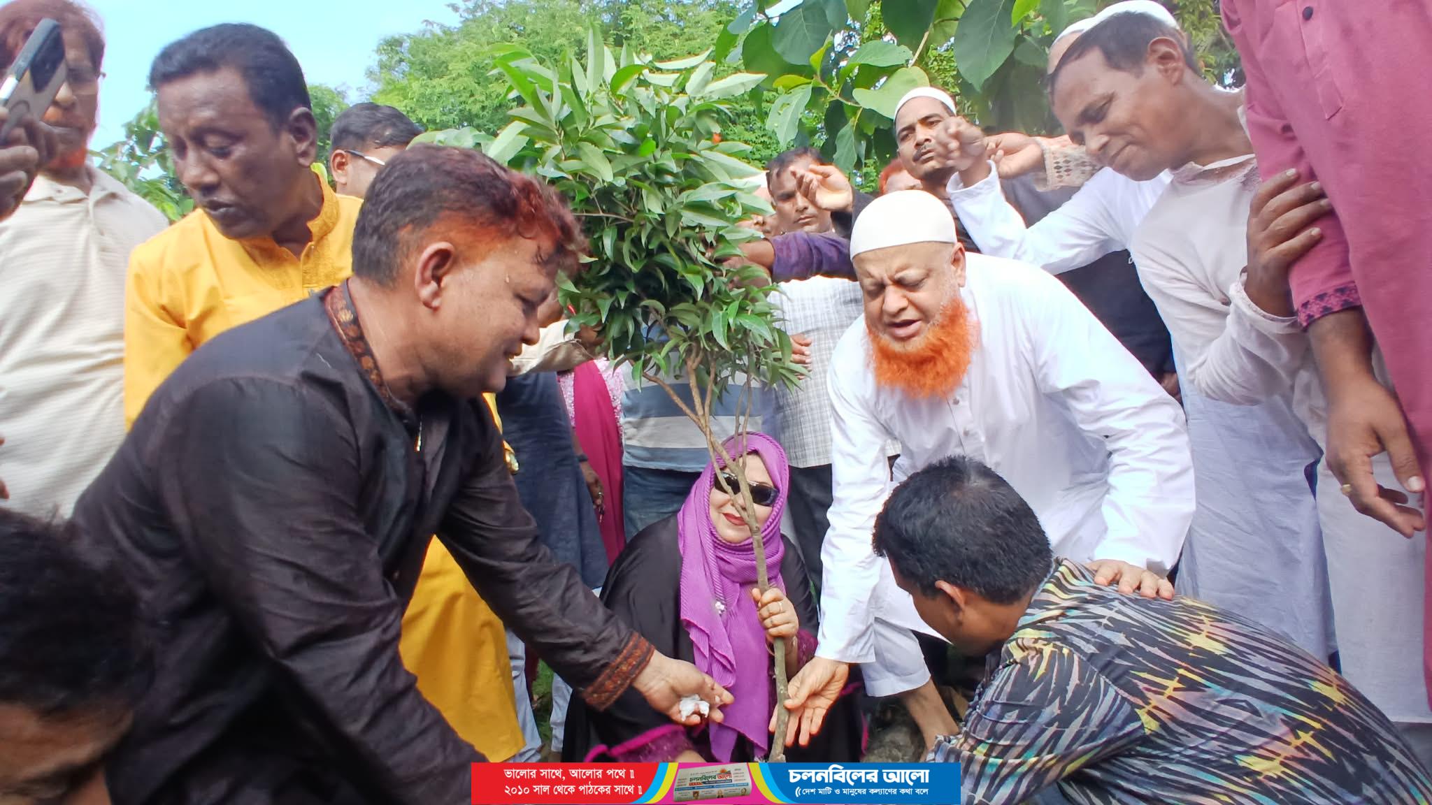 নাগরপুরে বৃক্ষ রোপন কর্মসূচী উদ্বোধন