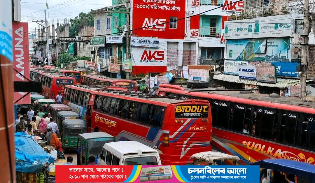 যানজটের কবলে আতাইকুলা, প্রতিদিন দুর্ভোগে হাজারো মানুষ- সমাধান কবে?
