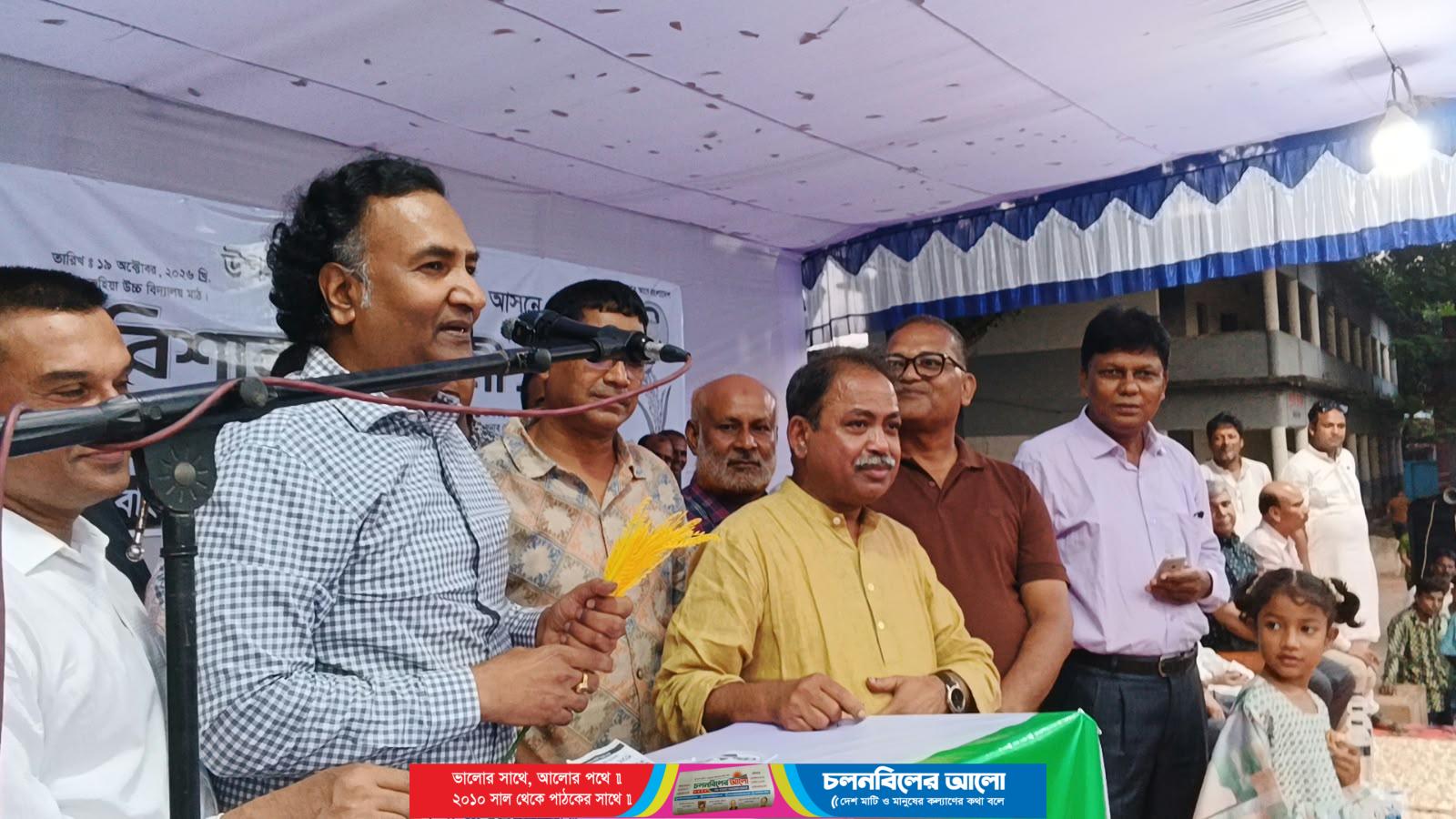 রুহিয়ায় বিএনপির নির্বাচনী জনসভা অনুষ্ঠিত