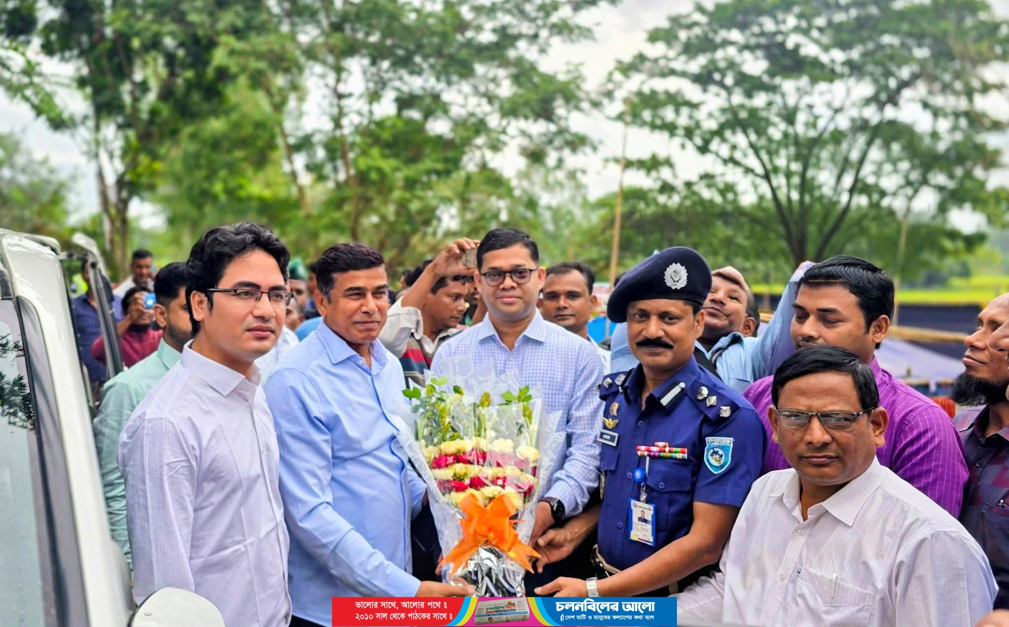 রুহিয়ার টাঙ্গন ব্যারেজে বর্ণাঢ্য আয়োজনে মৎস্য উৎসবের উদ্বোধন